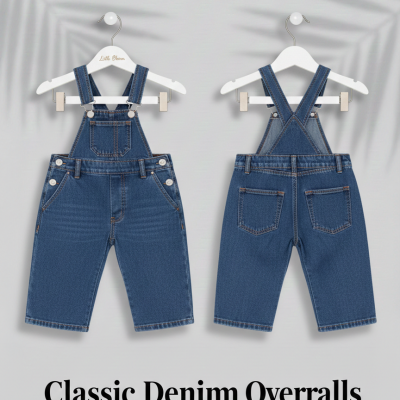 Denim dungarees