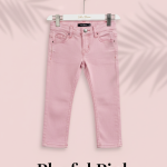 pink Denim Trouser