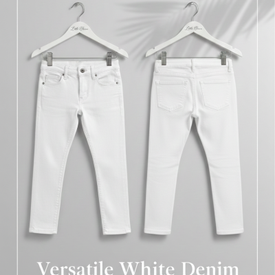 white Denim jean