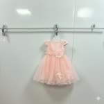 Pink Baby Girl Party Ball Dress