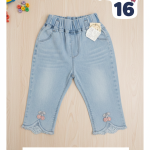 denim with decorative elements