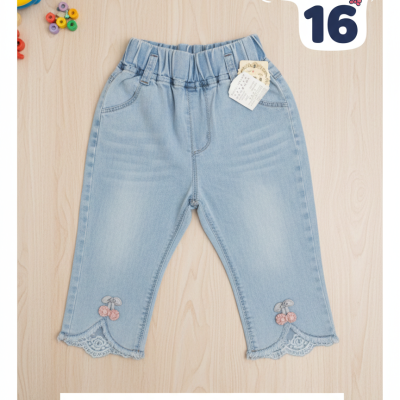 denim with decorative elements