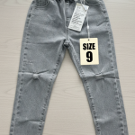 distressed denim jean size 9