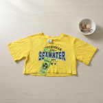 Yellow Crop Top 8 - 10 years