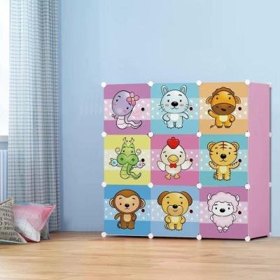 Collapsible Plastic Wardrobe/ Cabinet