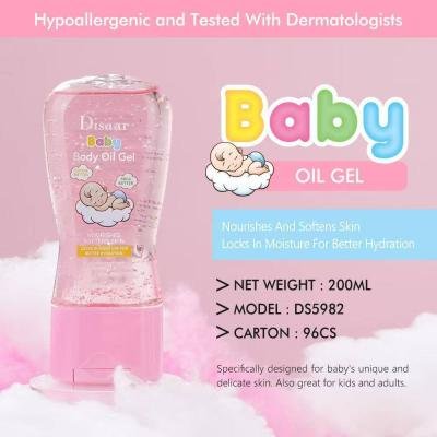 Baby oil gel