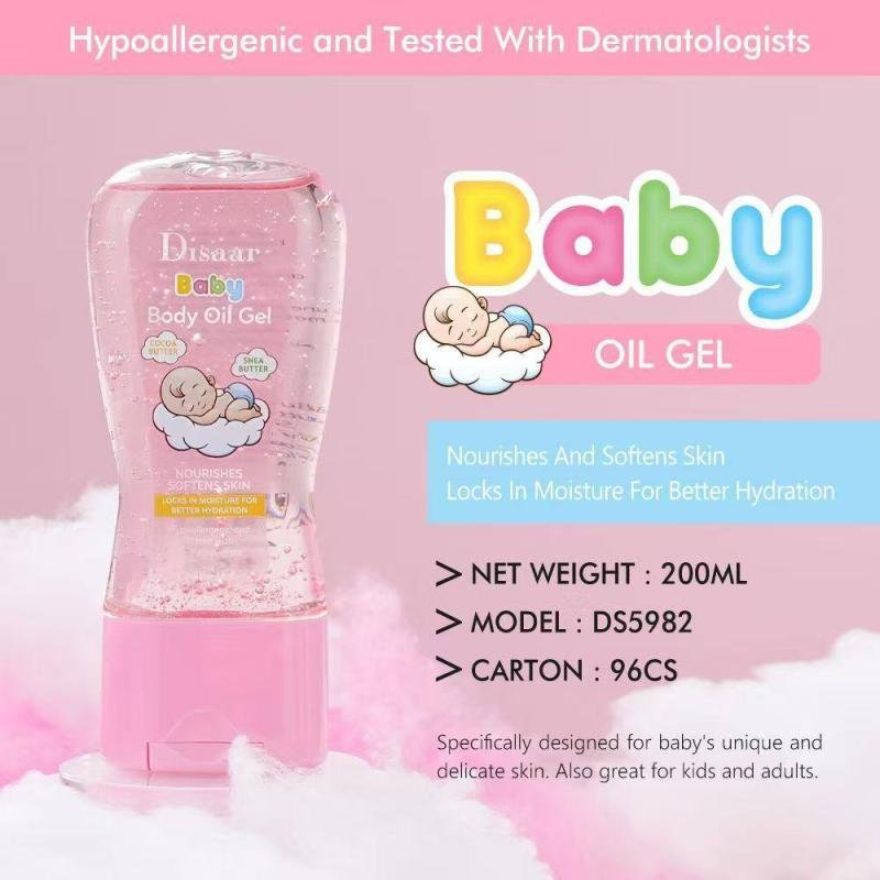 Baby oil gel
