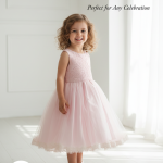 Sleeveless Peach Gown 3 - 4 Years
