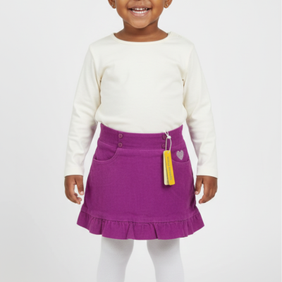 Magenta short skirts