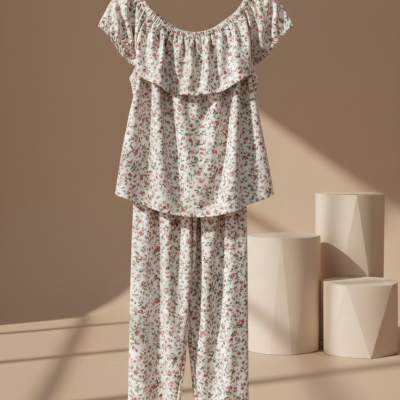 off shoulder jumpsuit