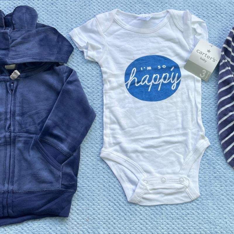 Baby boy 3-piece outfit set