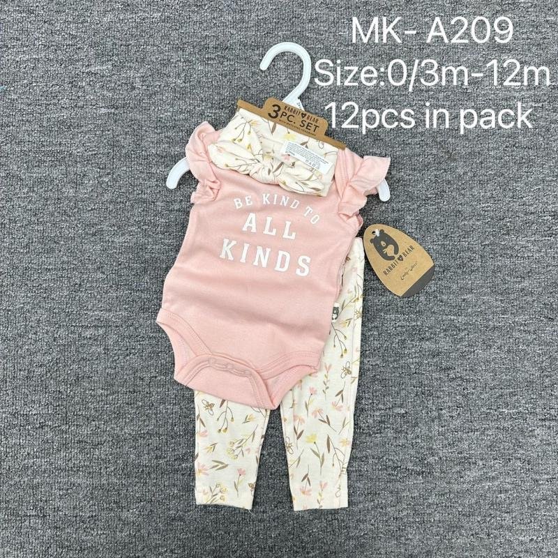 Baby girl 3-piece set