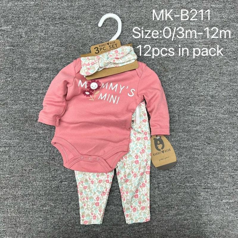baby girl 3-piece set