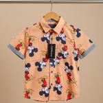 Mickey Mouse  button down shirt .015