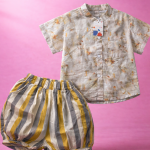 shirt and bubbly short 4-5 yrs