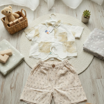 shoort sleeve shirt and a matching short