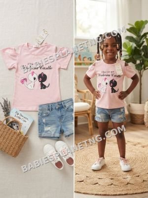 Wisteria Castle Cartoon Character Top