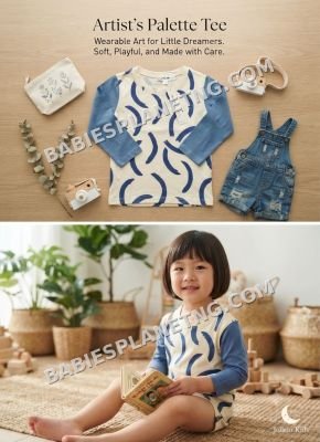 Children's Artistic Weart top