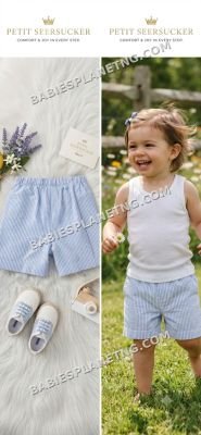 Pinstripe short