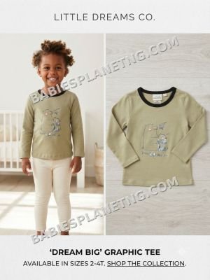 Dream Big Kids Graphic Tee
