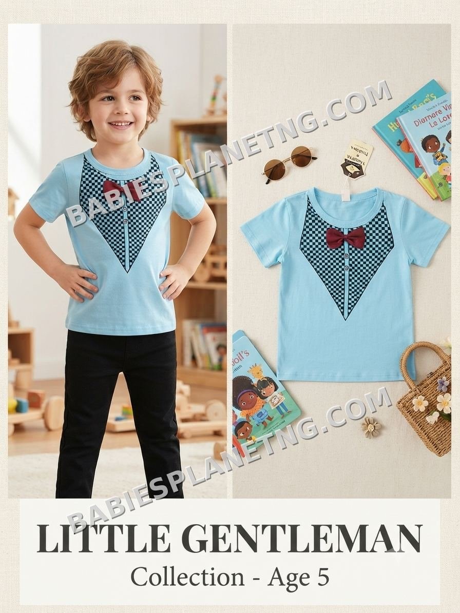 Little Gentleman T-Shirt for Boys