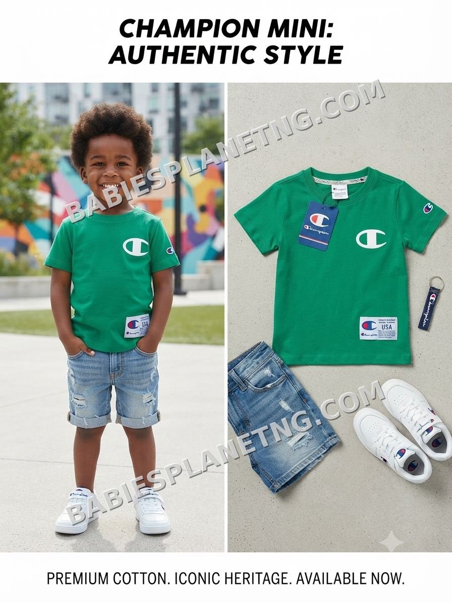 Toddler Green Champion T-Shirt/top