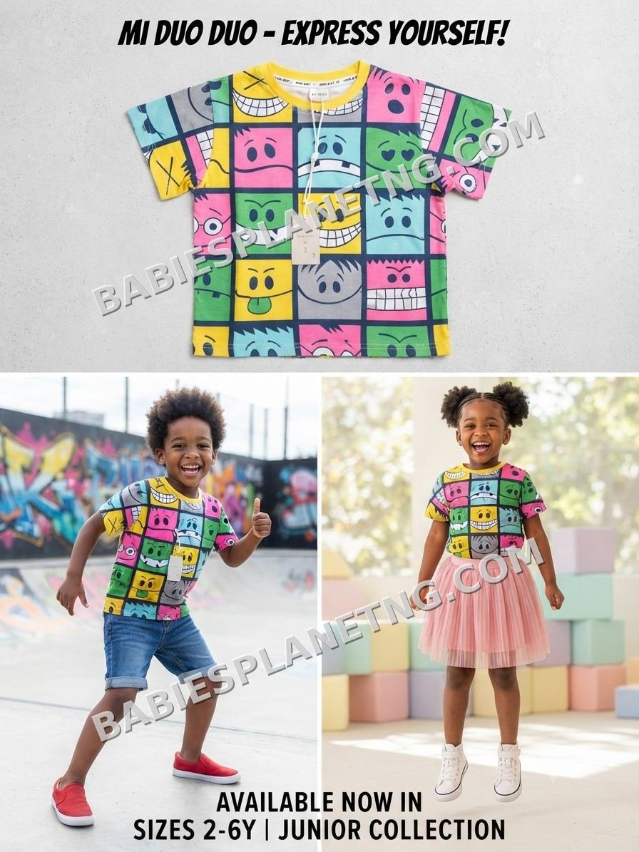 Children's Playful Expression Top