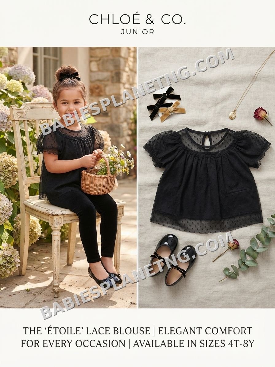 Girls Lace Blouse