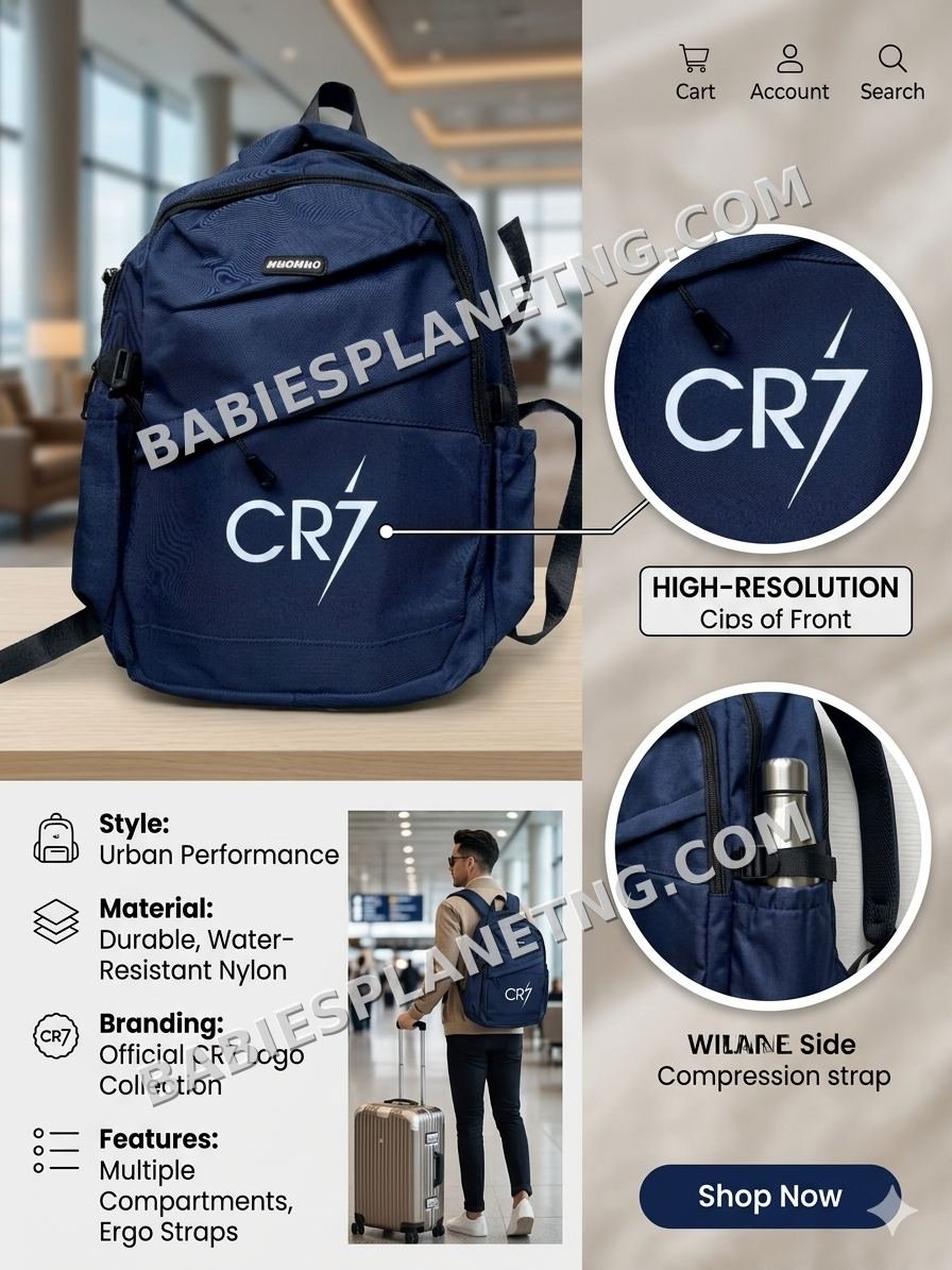 Multiple Compartment Backpack Diaper Bag