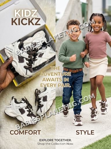 Kidz Kickz Children's Sports Sneakers