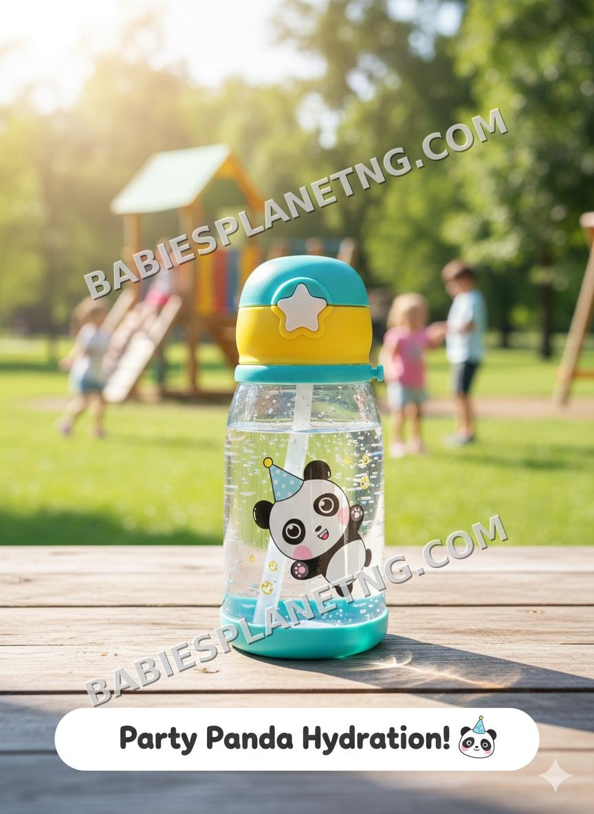 Kids Hydration Panda Character Bottle