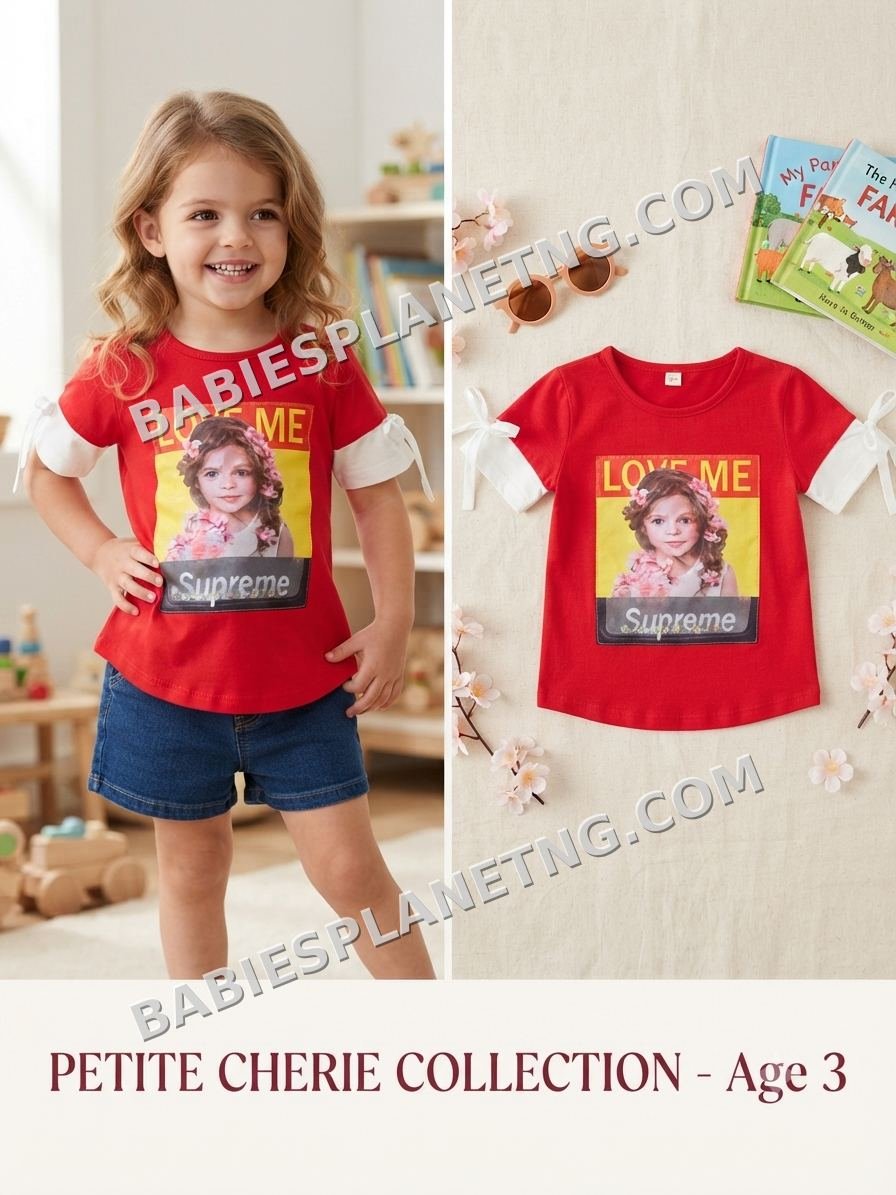 Children's Fashion Graphic Top