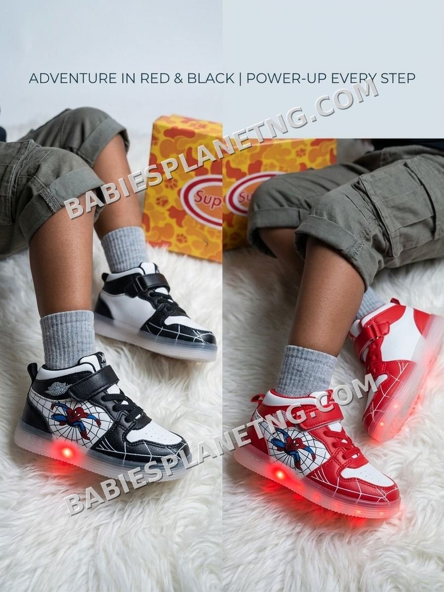 Kids' Glowing Sole Sneakers