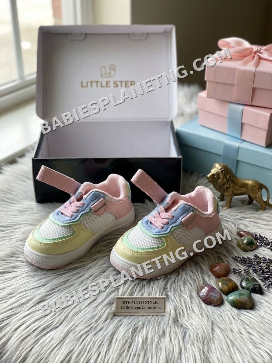 Little Girls' Pastel Sneakers