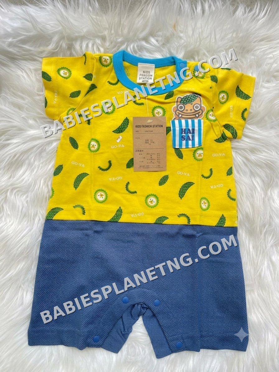 Infant Casual Fruit Design Romper
