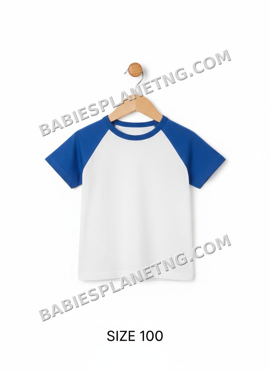 white and blue top