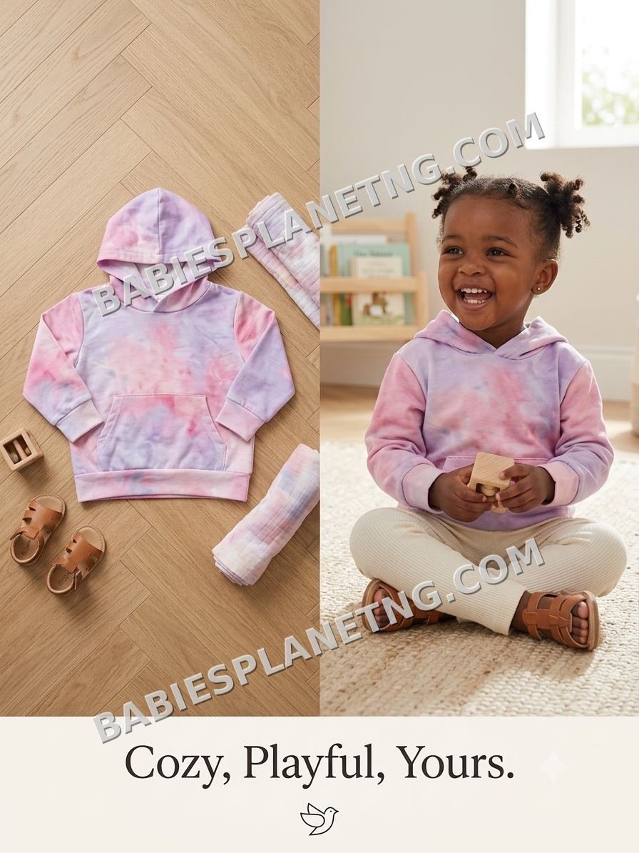 Children's Soft Tie Dye Sweatshirt
