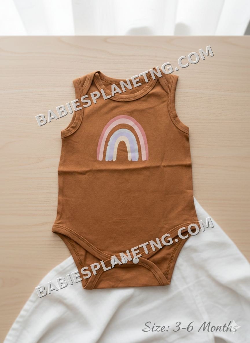 Sleeveless Baby Bodysuits