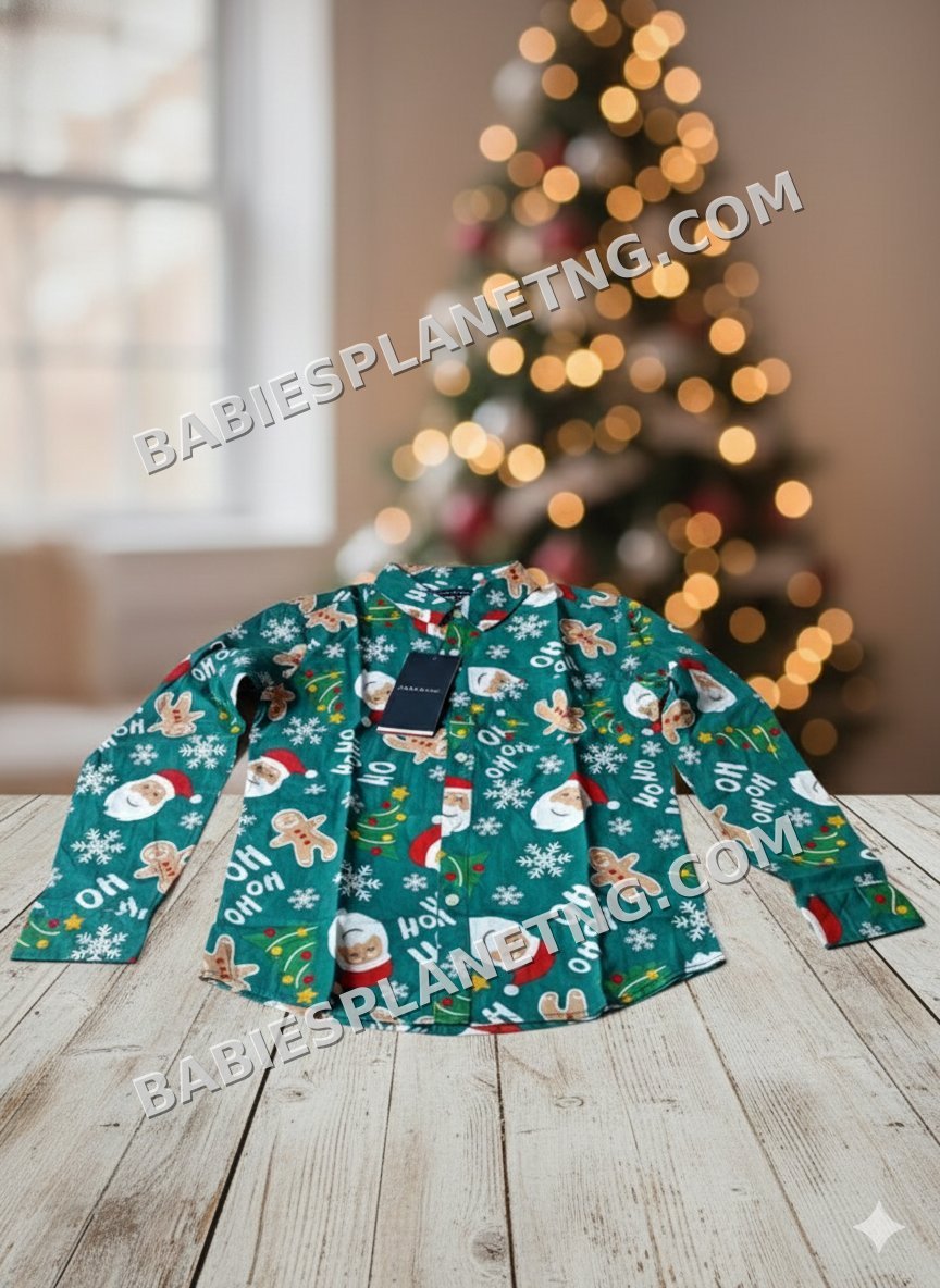 Christmas theme long sleeve shirt 017