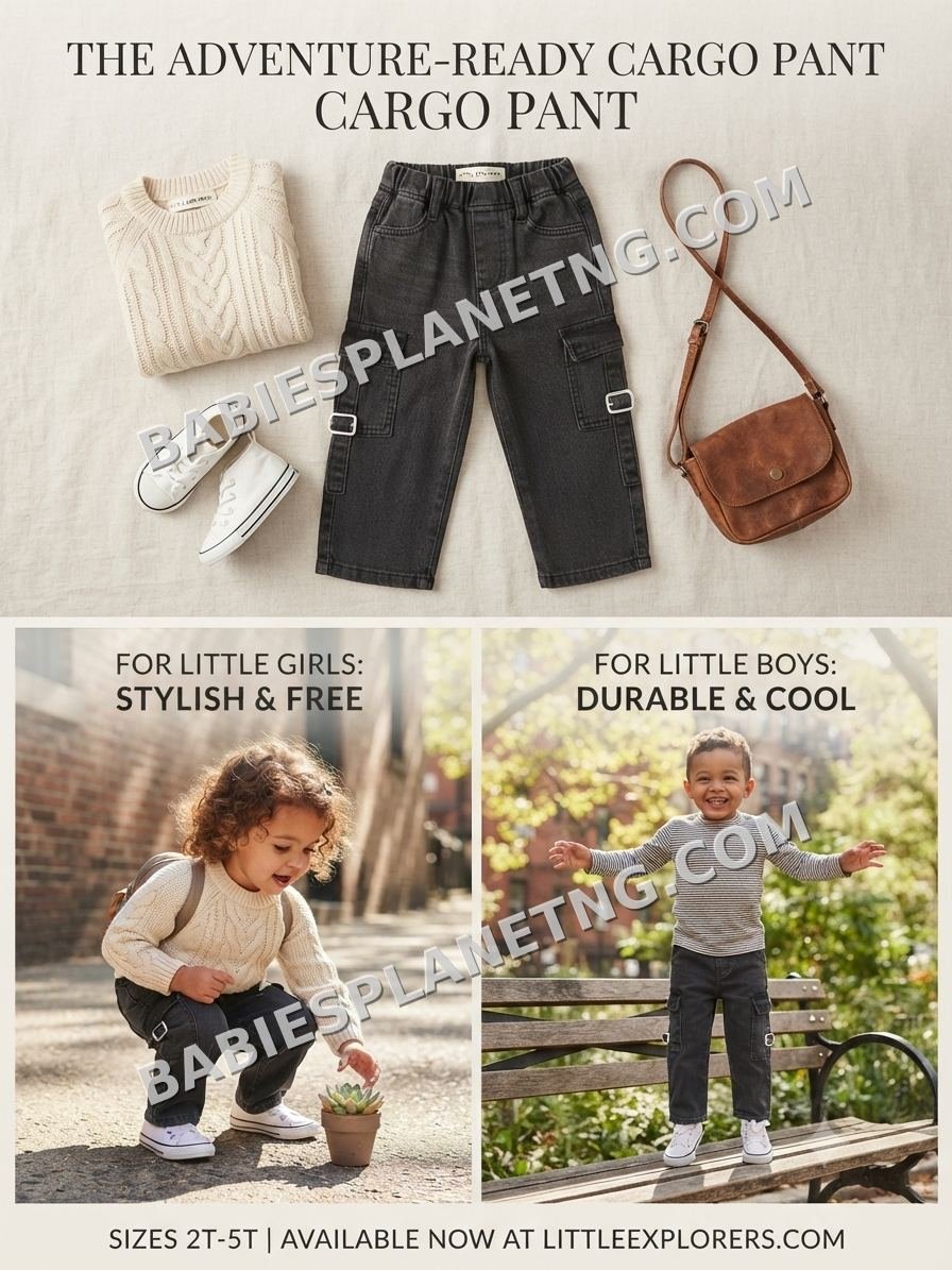 Toddler Unisex Cargo Pant