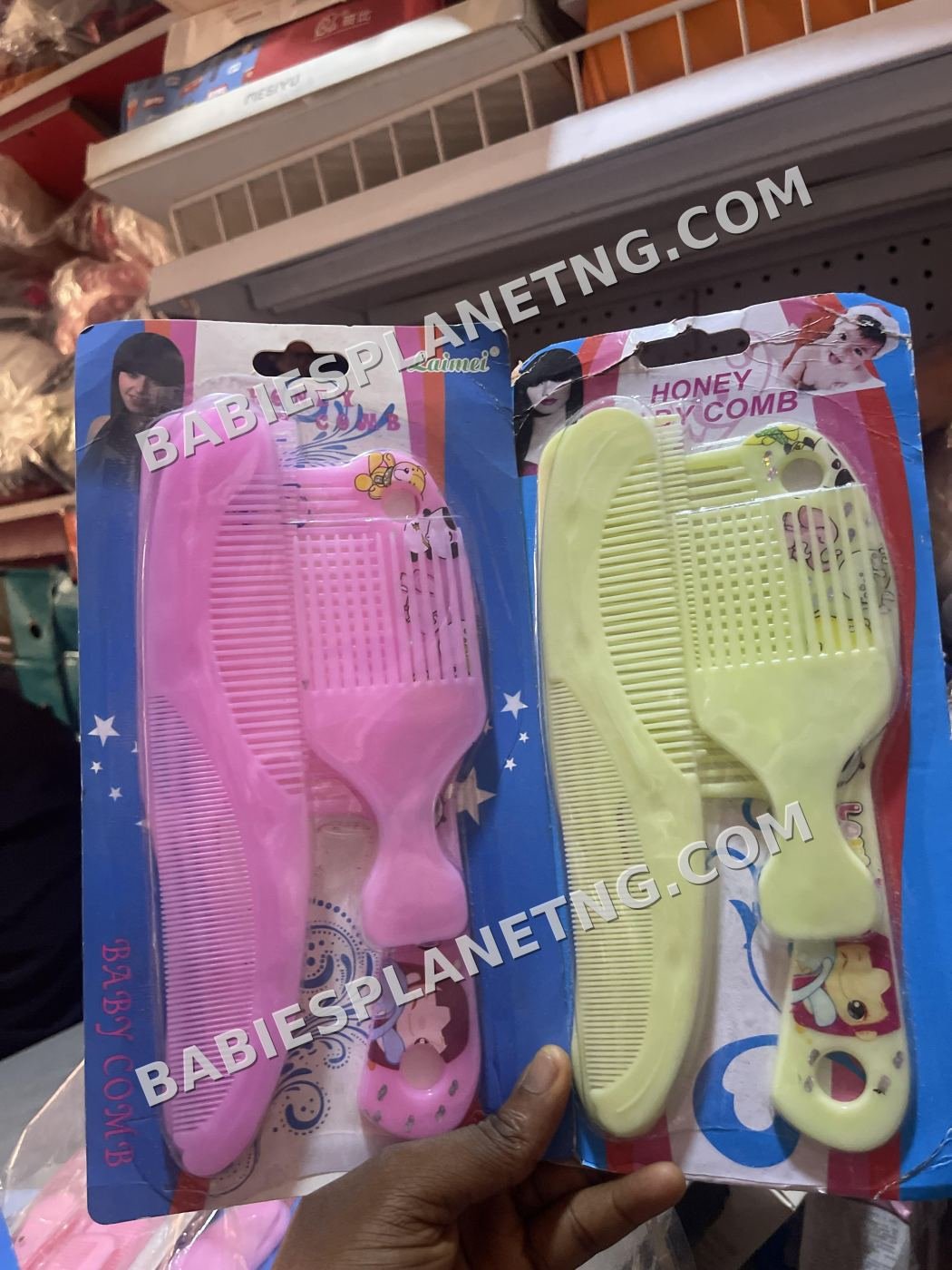 Baby Hair Brush and Comb Set