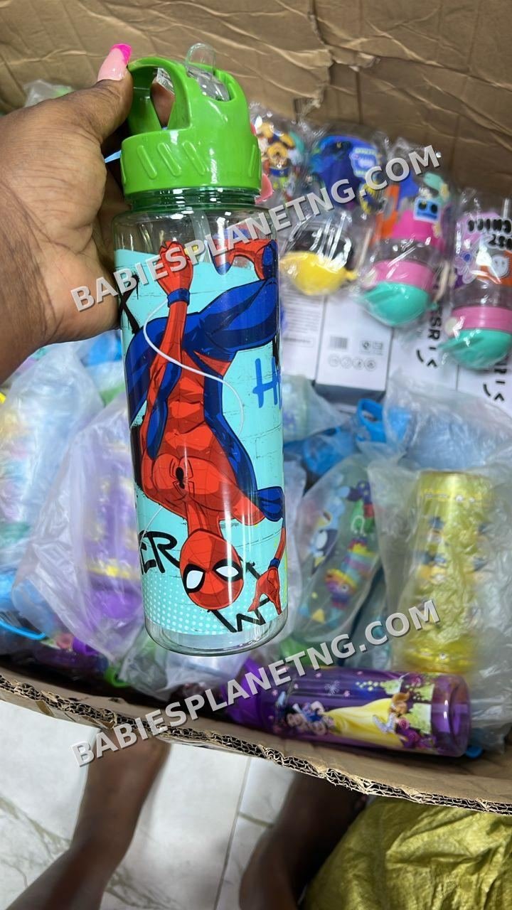 Spiderman Character Drinking Bottle