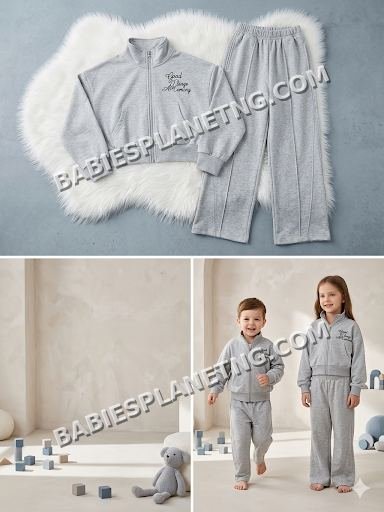 Kids' Casual Tracksuit Set/two piece