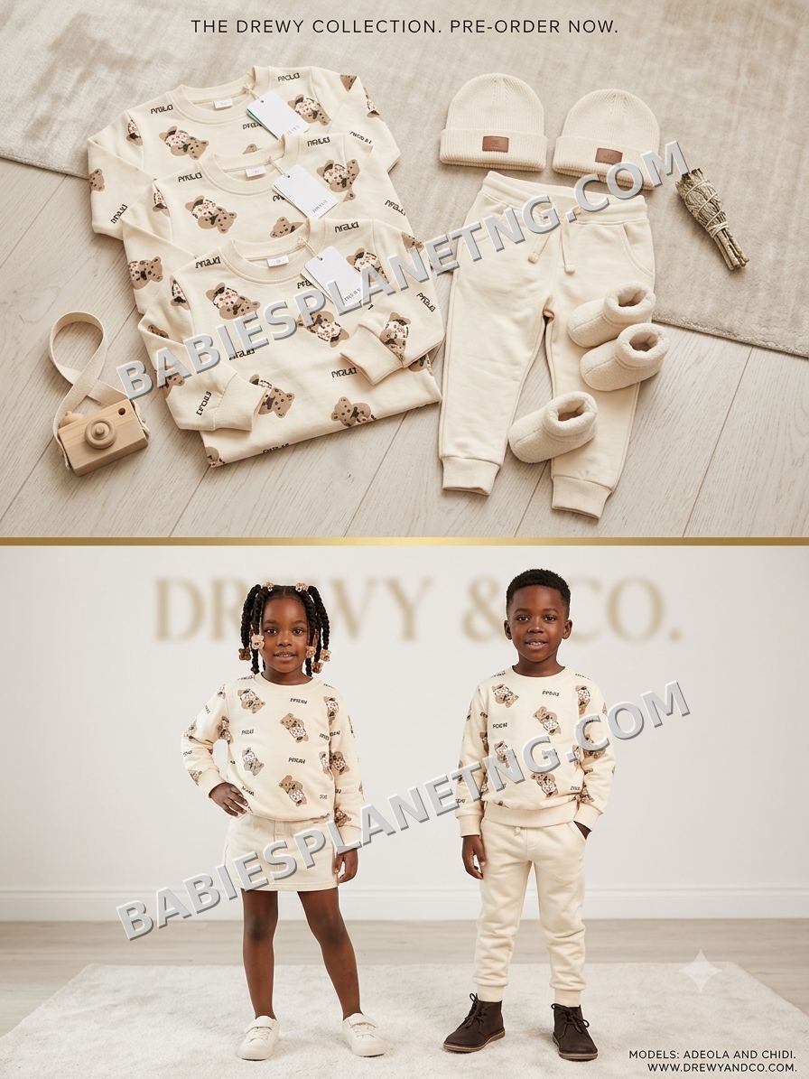 Kids Bear Graphic Long Sleeve Top