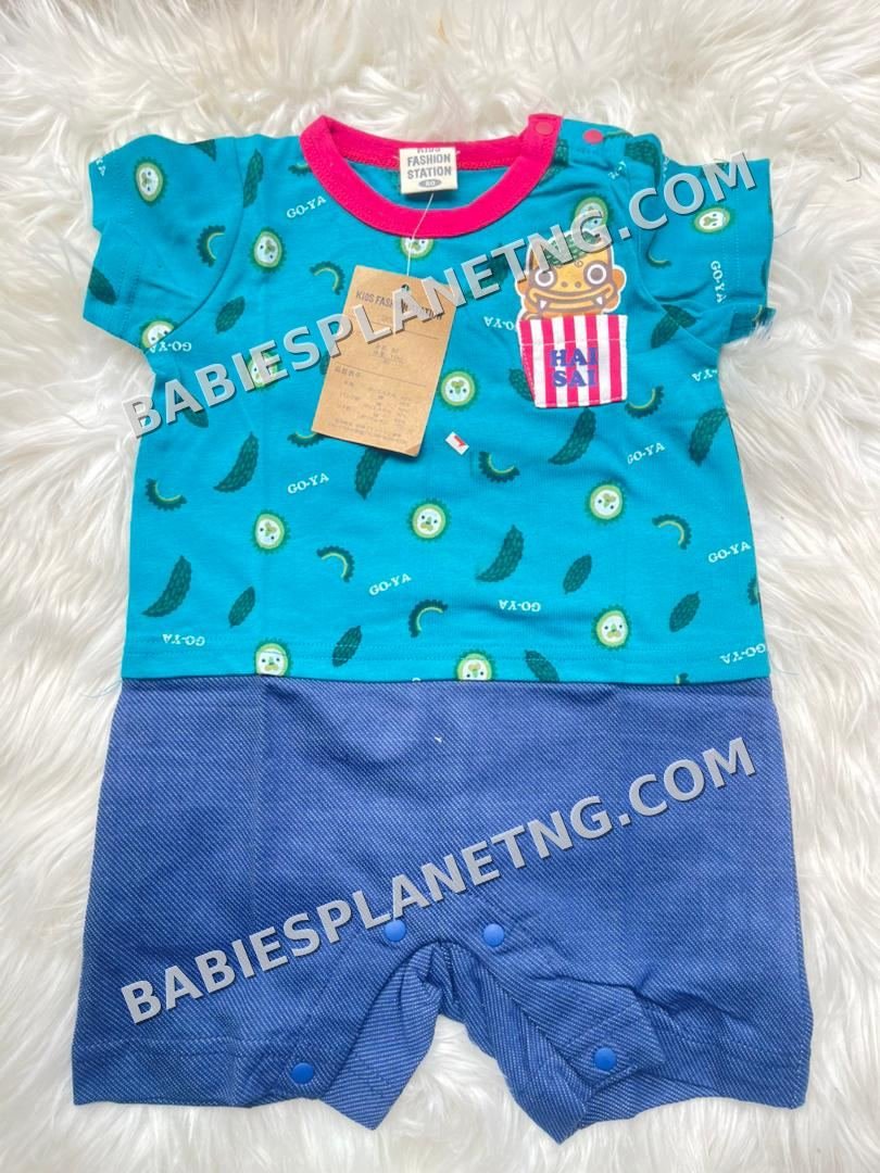 Infant Popcorn Character Romper