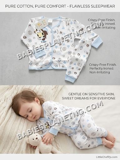 Baby Cartoon Character Sleepwear Set