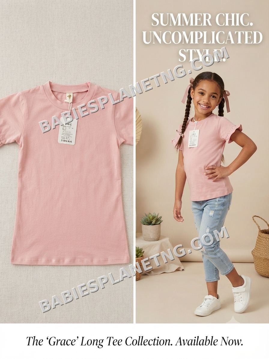 Girl's Simple Style Top