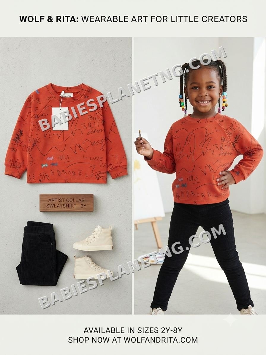 Children's Casual Long-Sleeve Top