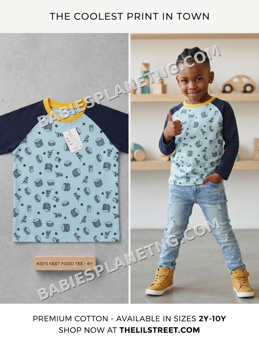 Child's Casual Fast Food Top