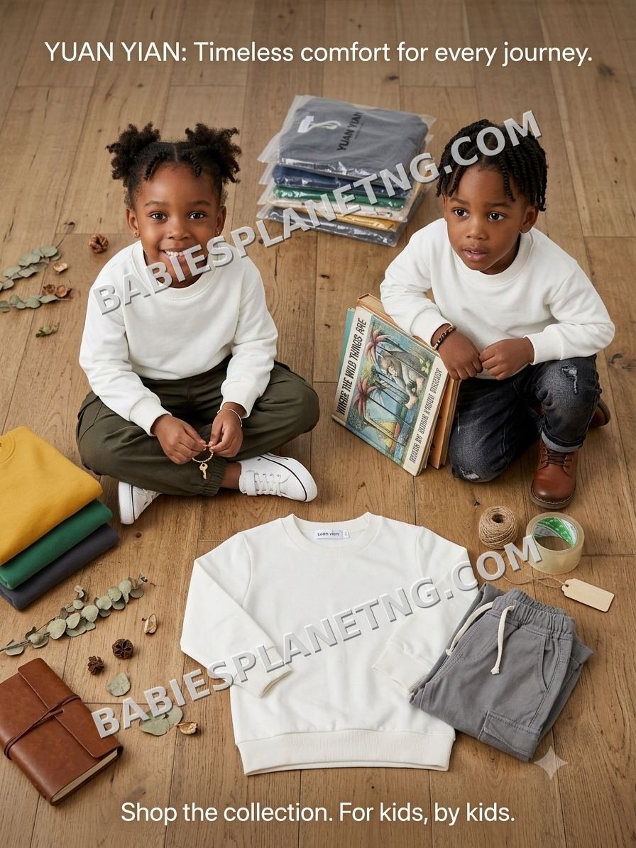 White Long Sleeve Sweatshirt For Kids